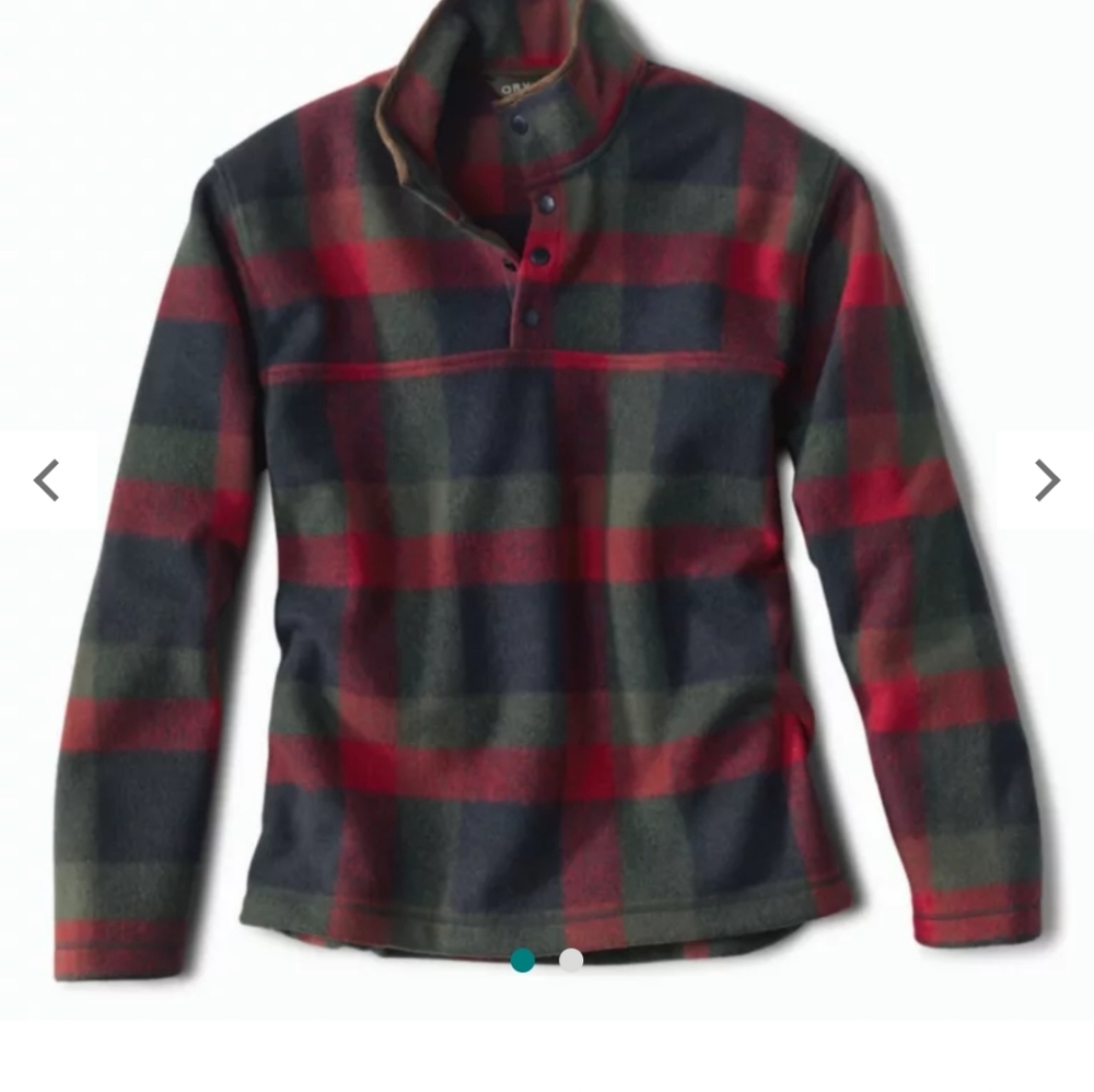 ORVIS  quarter zip Fleece.